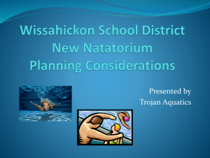 Trojan Aquatics Presentation - Wissahickon School District