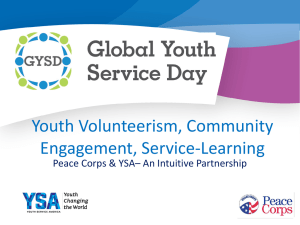 Youth Service America www.YSA.org