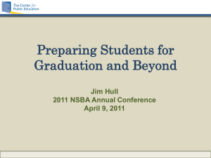 Preparing Students for Graduation and Beyond