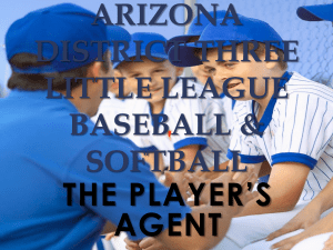 Arizona District Three Little League Baseball & Softball