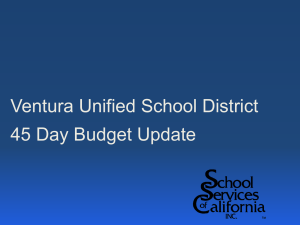 2014-15 45-Day Budget Update Presentation