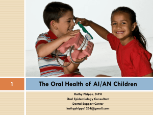 Almost half of the children - Northwest Portland Area Indian Health