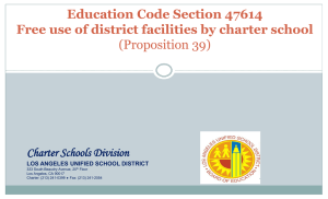 LAUSD Prop 39 Co-locations