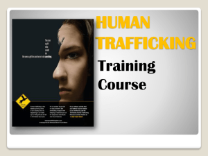HUMAN TRAFFICKING - Greater Chattanooga Hospitality Association