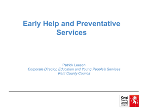 Early Help Presentation June 2014