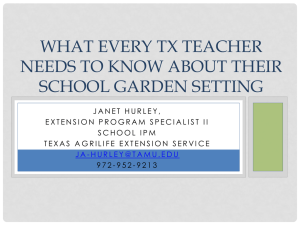 School Gardening and You How to teach your students