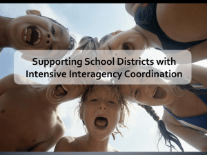 Intensive Interagency Definitions