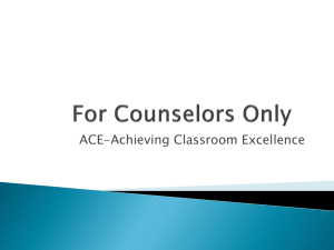ACE - Oklahoma Department of Career and Technology Education