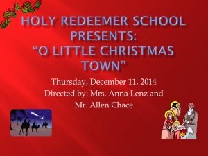 Christmas Concert Powerpoint