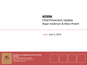 Presentation Child Protection Update 2014