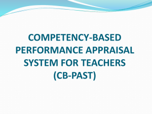 competency-based performance appraisal system