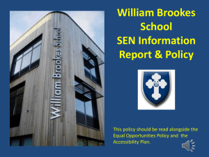 Main-SIR-Oct-2014 - William Brookes School