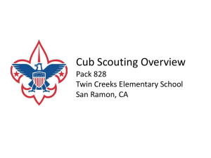 Cub Scouts Overview Pack 828