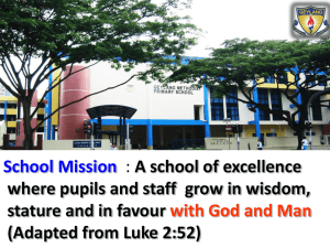 Growing in Stature 2013 - Geylang Methodist Primary School
