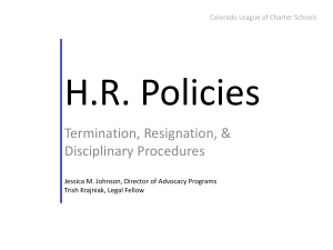 HR Policy Guidance: Hiring and Termination
