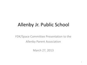 Allenby Jr. Public School Parent Association
