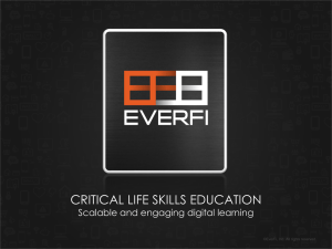 Everfi Presentation – Color - Texas Council on Economic Education