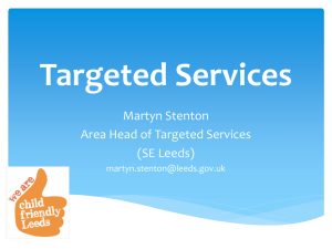Targeted Services - Leeds City Council