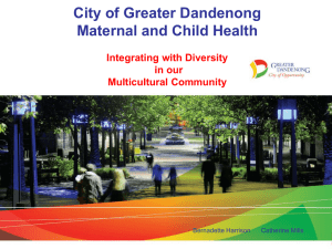 Intergrating with diversity in our multicultural community