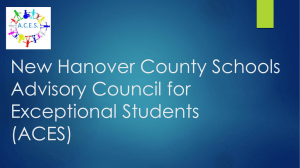 ACES - New Hanover County Schools