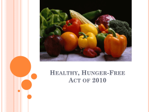 Healthy, Hunger-Free Act of 2012 - Cairo Unified School District #1