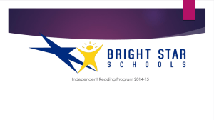 Independent Reading 2014-15