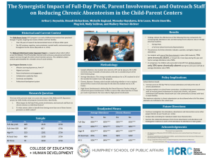 The Synergistic Impact of Full-Day PreK, Parent Involvement, and
