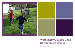 West Valley College Child Development Center