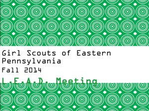 here - Girl Scouts of Eastern Pennsylvania