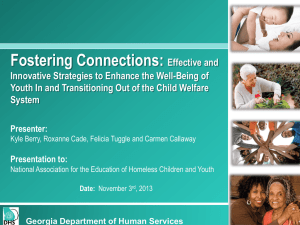 Fostering Connections - The National Association for the Education