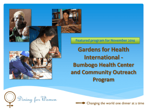 PPT - Dining for Women
