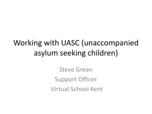SK Conference_Working with UASC