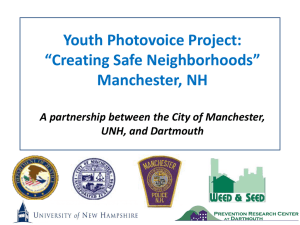 Youth Photovoice Project "Creating Safe Neighborhoods"