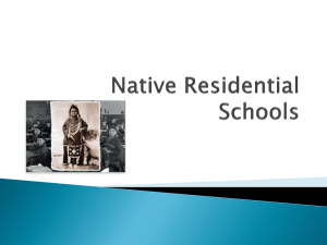 Native Residential Schools