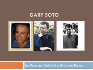 Gary Soto Author Report - andrea-thomas
