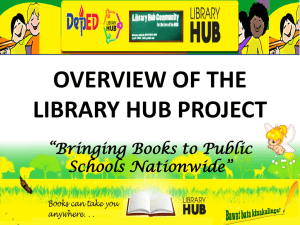 overview of the library hub project