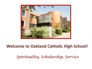 Spirituality, Scholarship, Service Today is Friday February 27 DAY 5
