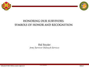 Army Survivor Outreach Services