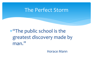 The Perfect Storm by Dr. Ed Eiler