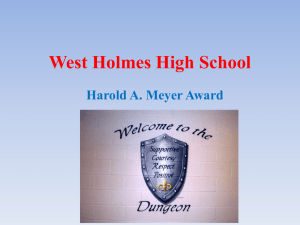 West Holmes High School - Ohio High School Athletic Association