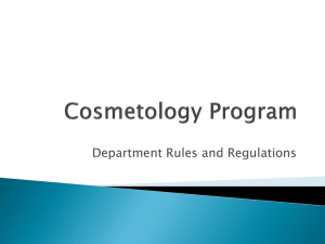 Cosmetology Program