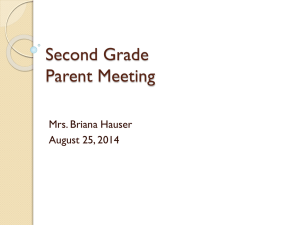 File - Mrs. Hauser`s Second Grade