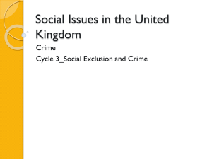 3_Social Exclusion and Crime - eduBuzz.org Learning Network