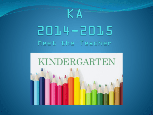 here - KA Kindergarten 2014-2015