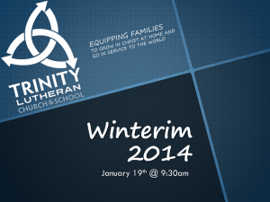 Winterim 2014