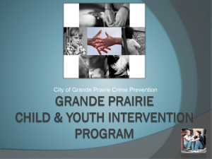 Grande Prairie Youth Intervention