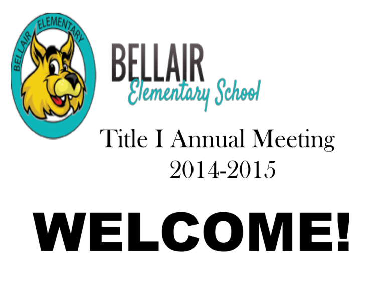 Title 1 Presentation Deer Valley Unified School District