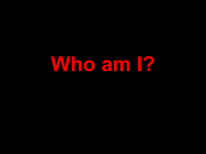 Who am I? - Gordonton 4