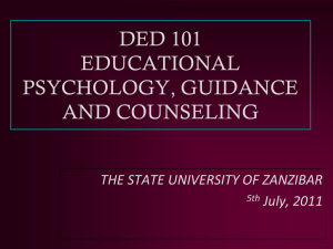 1311324678LECTURE 7 - The State University of Zanzibar