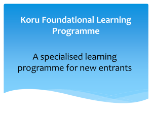 Koru Foundational Learning